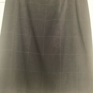Talbots black stretch skirt